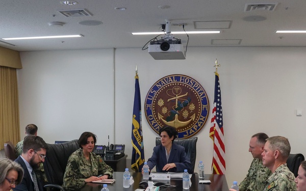 Mission Readiness in Focus During Senior DoD Health Visit to U.S. Naval Hospital Okinawa