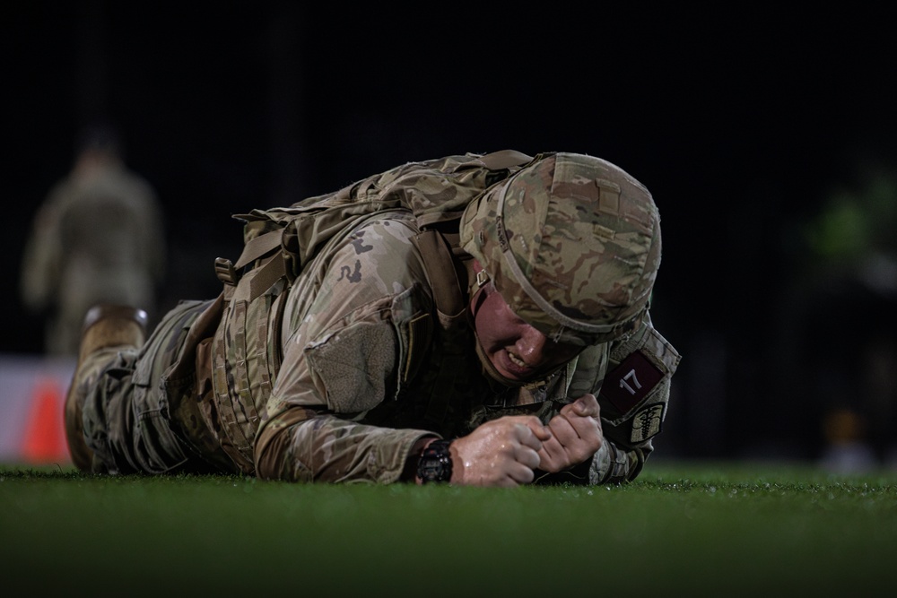 Soldiers Conduct A Physical Assessment To Get Their Expert Field Medical Badge
