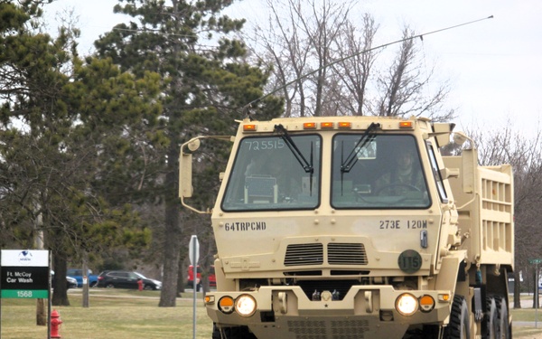 April 2025 training operations at Fort McCoy