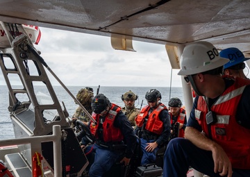 U.S. Coast Guard Cutter Kimball interdicts drug smuggling vessel in Eastern Pacific Ocean