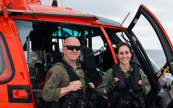 U.S. Coast Guard Cutter Kimball interdicts drug smuggling vessel in Eastern Pacific Ocean