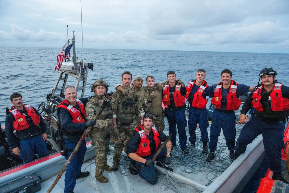 U.S. Coast Guard Cutter Kimball interdicts drug smuggling vessel in Eastern Pacific Ocean