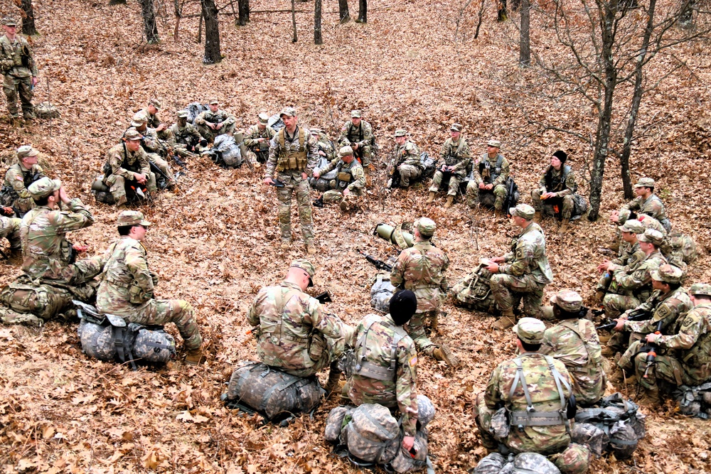 Army ROTC cadets build field skills in April 2025 training effort at Fort McCoy