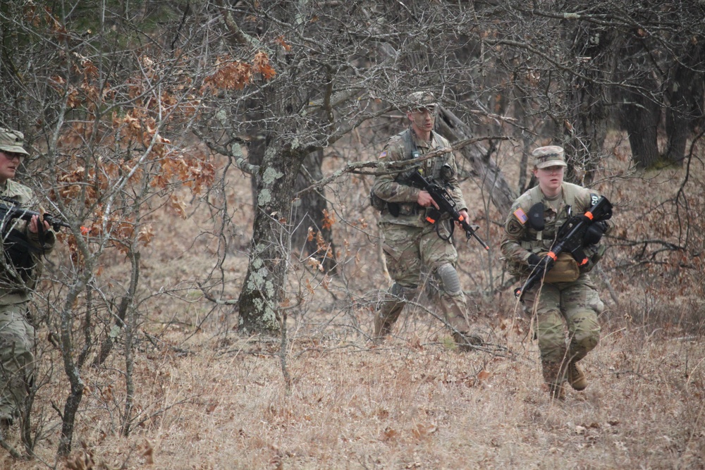 Army ROTC cadets build field skills in April 2025 training effort at Fort McCoy