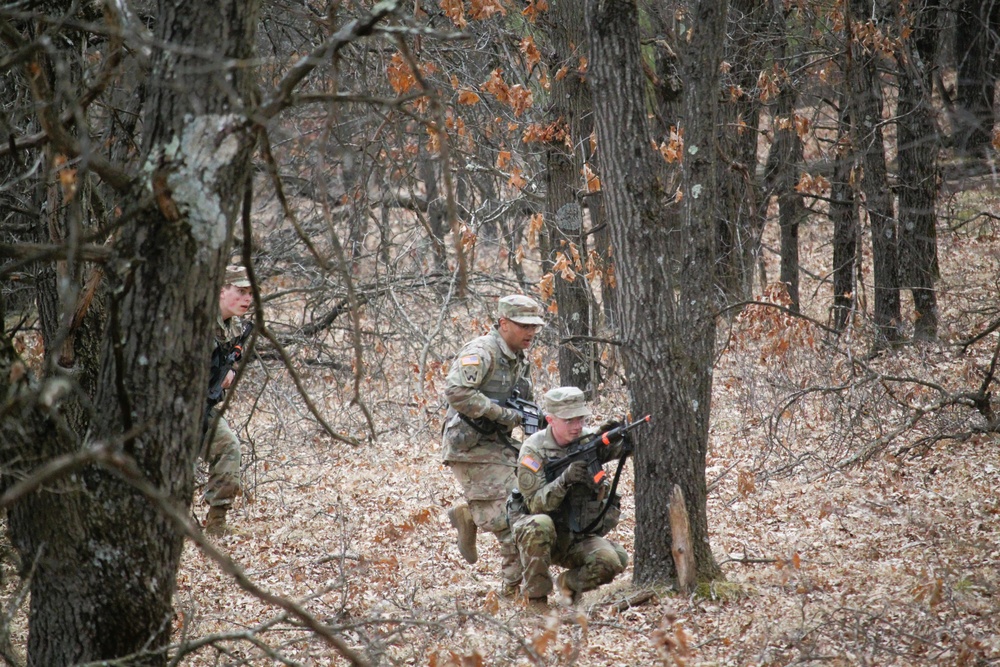 Army ROTC cadets build field skills in April 2025 training effort at Fort McCoy