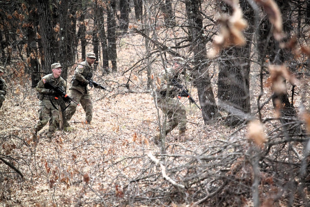 Army ROTC cadets build field skills in April 2025 training effort at Fort McCoy