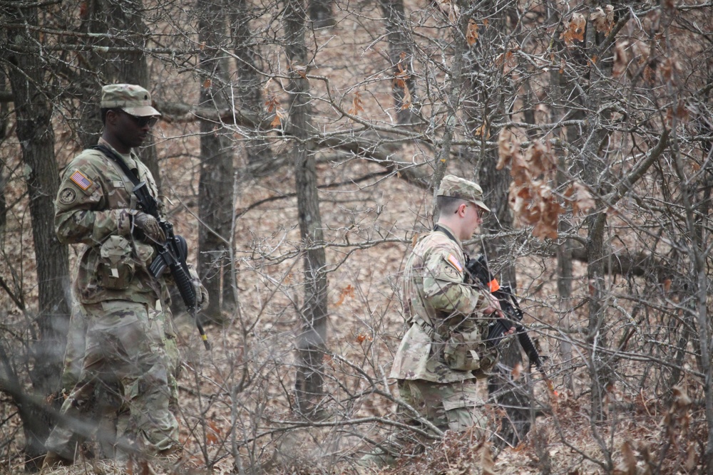 Army ROTC cadets build field skills in April 2025 training effort at Fort McCoy