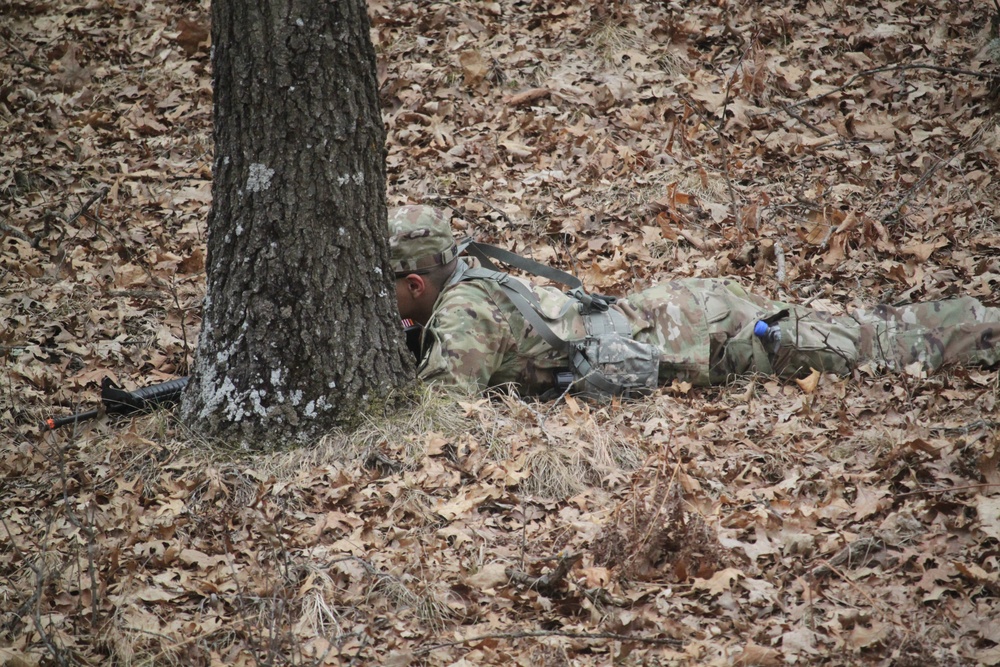 Army ROTC cadets build field skills in April 2025 training effort at Fort McCoy