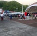 A flag raising ceremony is held during Navy Week in honor of the 125th Flag Day in Pago Pago, American Samoa