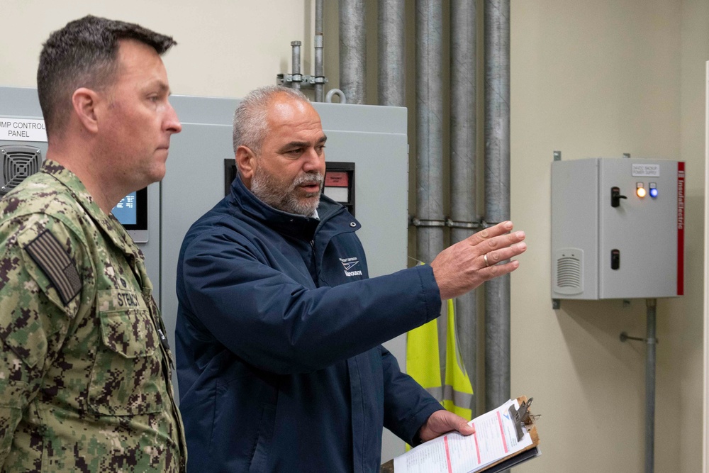 NSA Souda Bay conducts fuel system alignment walk through