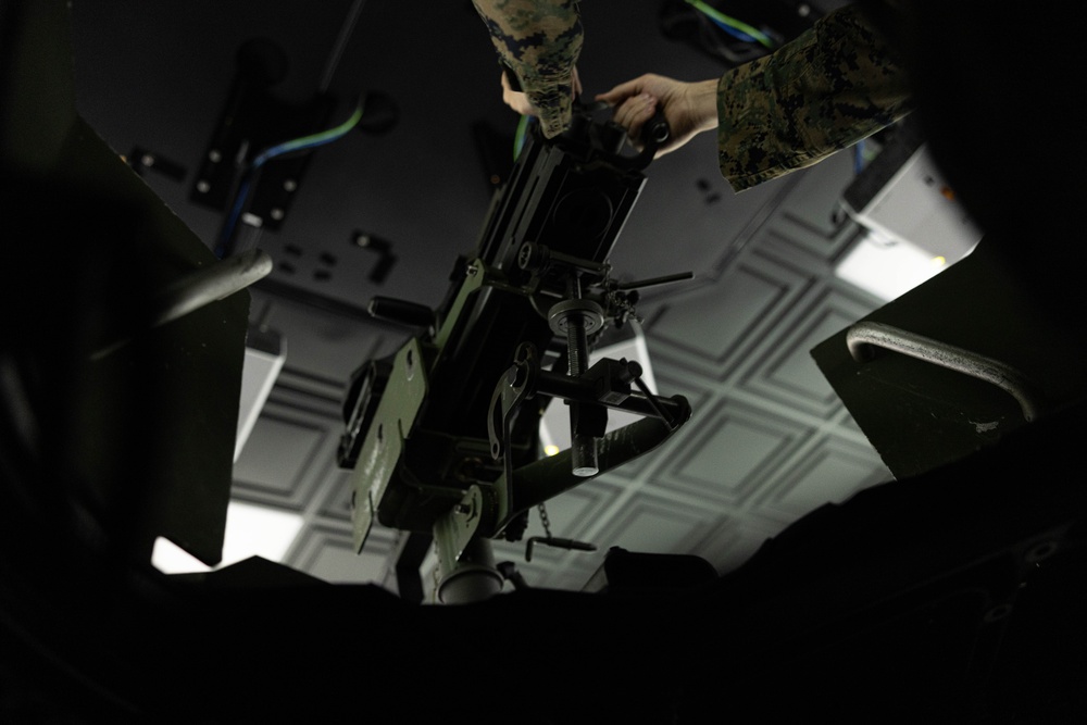 3rd Maintenance Battalion Conducts Convoy Simulator Training