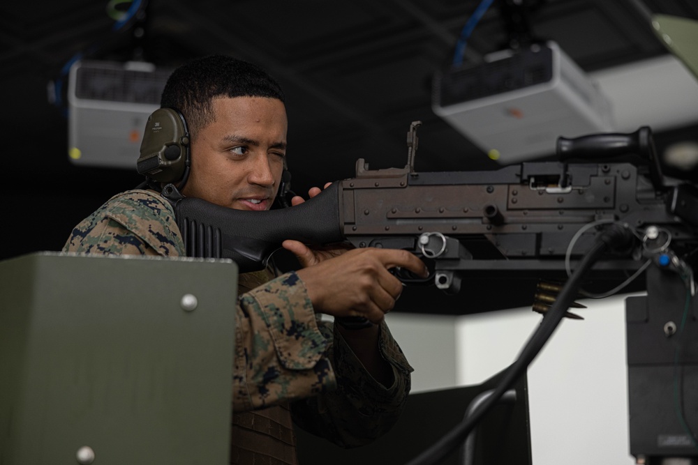 3rd Maintenance Battalion Conducts Convoy Simulator Training