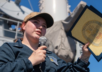 USS Gridley All-Hands