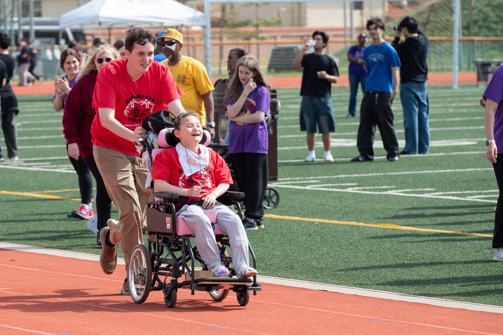 Unified Special Olympics Track &amp; Field Event