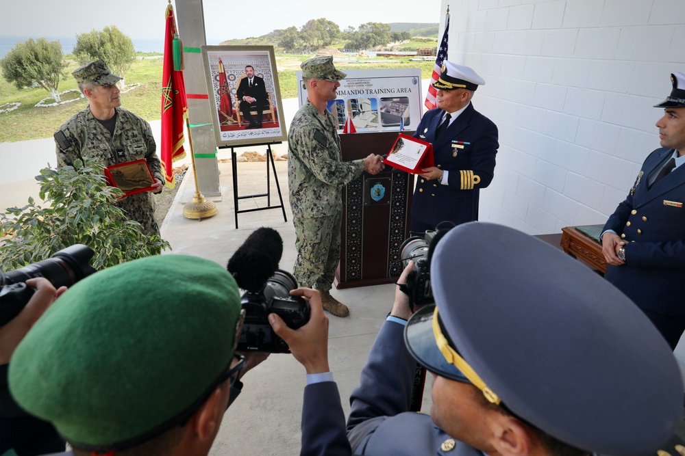 U.S. Navy and Royal Moroccan Navy Celebrate Completion of Maritime Interdiction Operations Training Facility