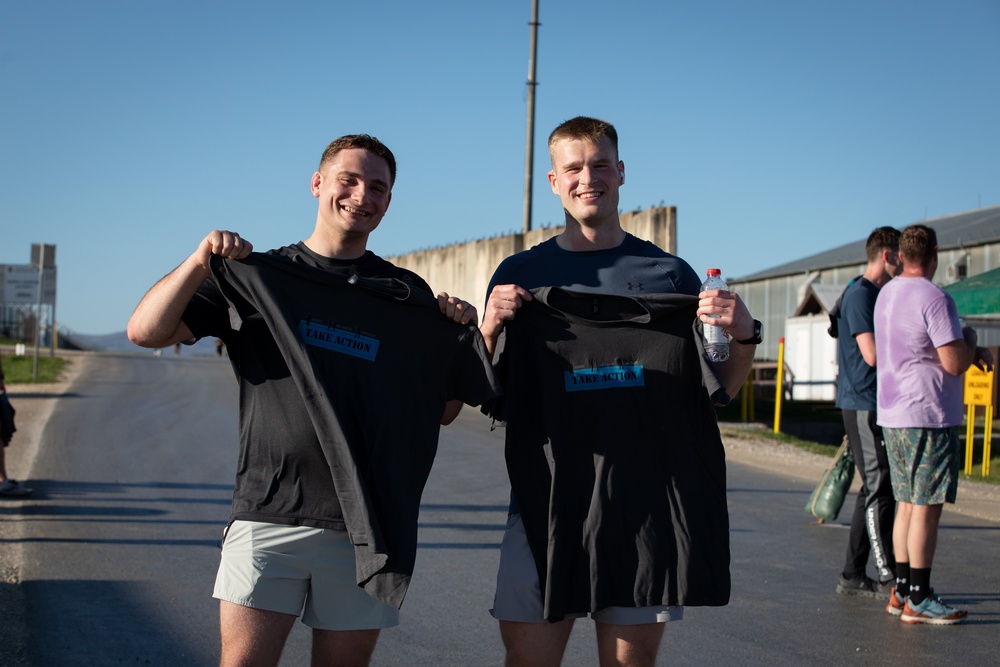 Camp Bondsteel hosts a Survivor 5k