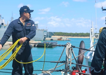 USS Bulkeley departs Naval Station Rota, Spain.