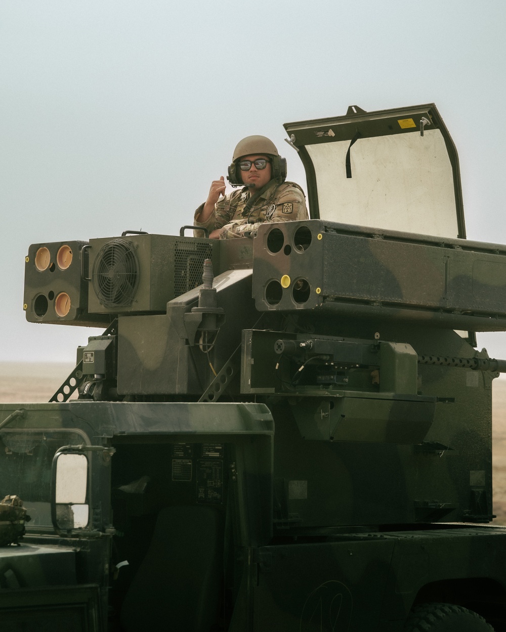 Air defense prepares artillery for live-fire exercise at African Lion in Tunisia