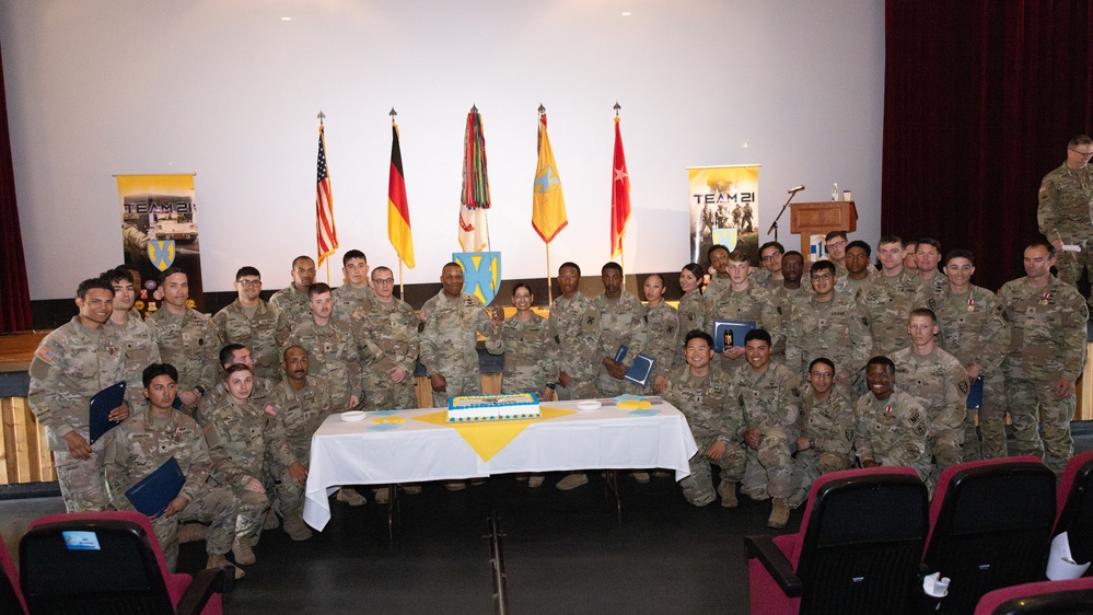 21st Theater Sustainment Command Best Squad Competition 2025 Award Ceremony