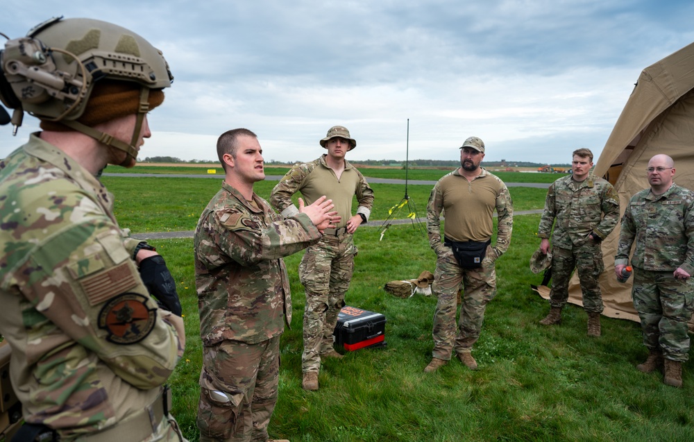 No runway, no problem; Agile Bison 25-1 tests rapid deployment tactics at Chièvres AB