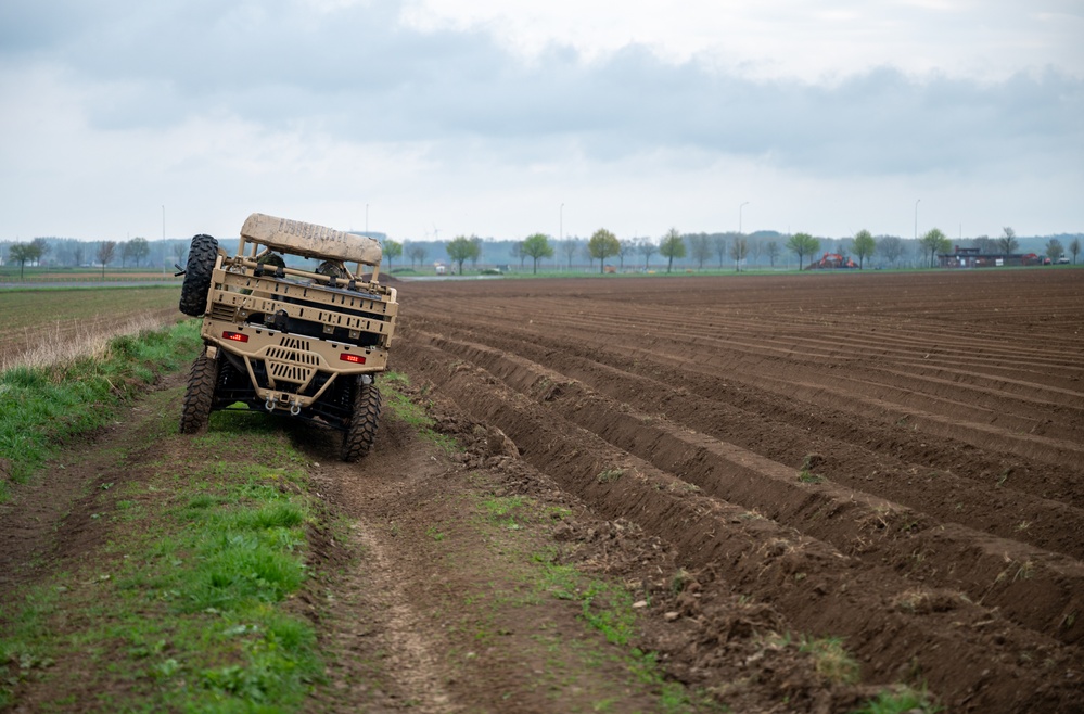 No runway, no problem; Agile Bison 25-1 tests rapid deployment tactics at Chièvres AB