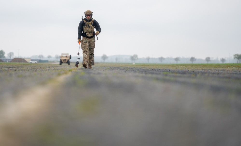 No runway, no problem; Agile Bison 25-1 tests rapid deployment tactics at Chièvres AB