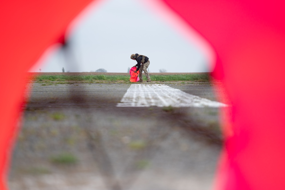 No runway, no problem; Agile Bison 25-1 tests rapid deployment tactics at Chièvres AB