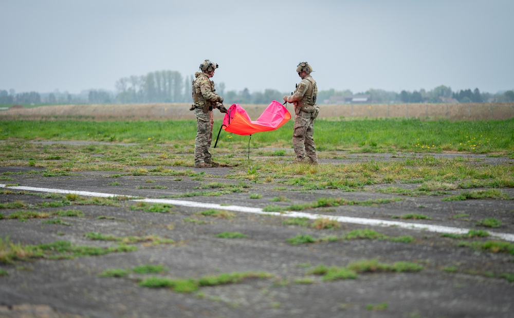 No runway, no problem; Agile Bison 25-1 tests rapid deployment tactics at Chièvres AB