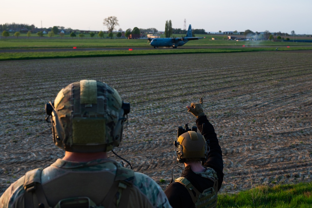 No runway, no problem; Agile Bison 25-1 tests rapid deployment tactics at Chièvres AB