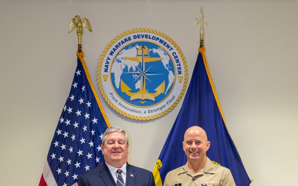 Director Michael Durkin and Adm. James Kilby Discuss Naval Innovation and Fleet Readiness at Navy Warfare Development Center