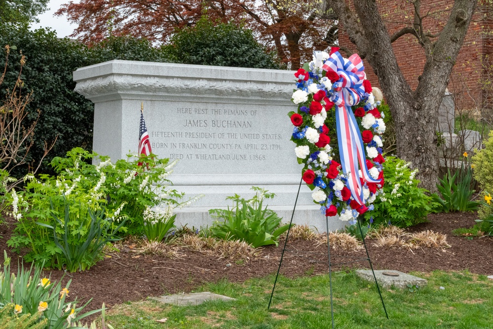 President James Buchanan 234th Memorial Wreath Laying Ceremony