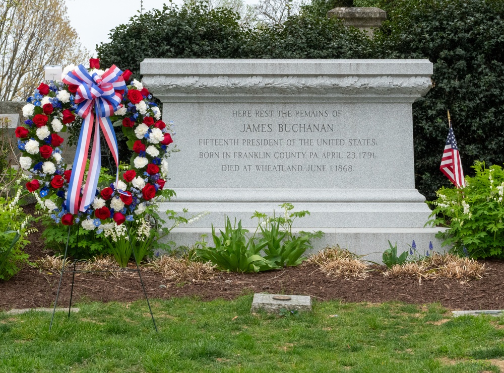 President James Buchanan 234th Memorial Wreath Laying Ceremony