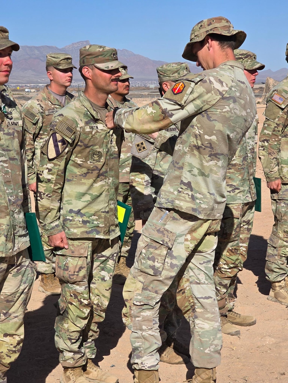 Soldiers hone skills by earning Perfect Edge during Expert Soldier Badge qualification