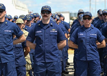 Coast Guard offloads nearly $510 million in illegal narcotics interdicted in Eastern Pacific Ocean
