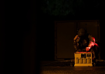 Training in the dark; Agile Bison 25-1 tests night readiness