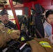 Quantico Fire Services Hosts Fire Truck Rides
