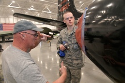 Hill Aerospace Museum aircraft restoration program: A win-win for history, future aviation mechanics and public visitors