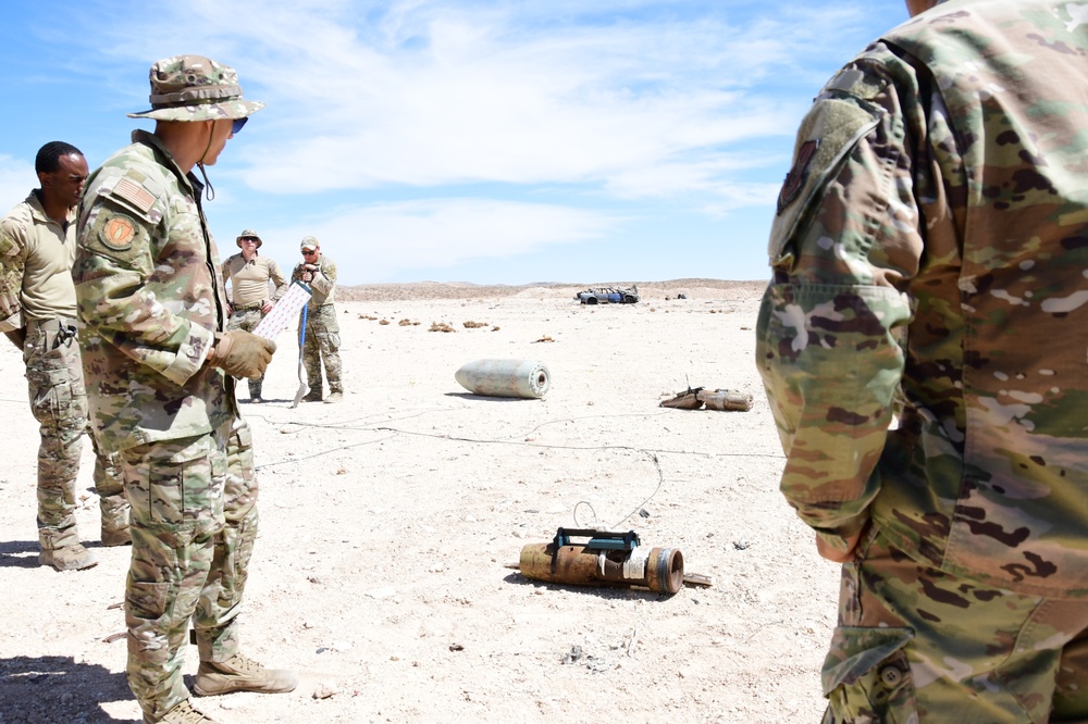 926th Security Forces Squadron and 926th Explosive Ordnance Launches Readiness Exercise to Sharpen Combat Capabilities and Rapid Response