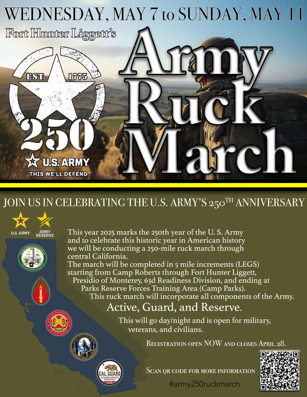 DVIDS - Images - Fort Hunter Liggett Army-250 Ruck March