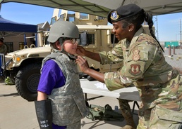 Hill Field Elementary students participate in KUDOS event honoring Month of the Military Child