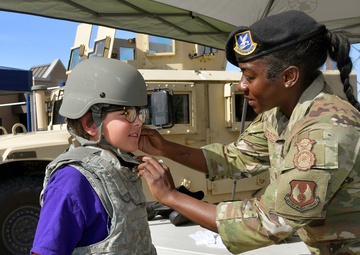 Hill Field Elementary students participate in KUDOS event honoring Month of the Military Child