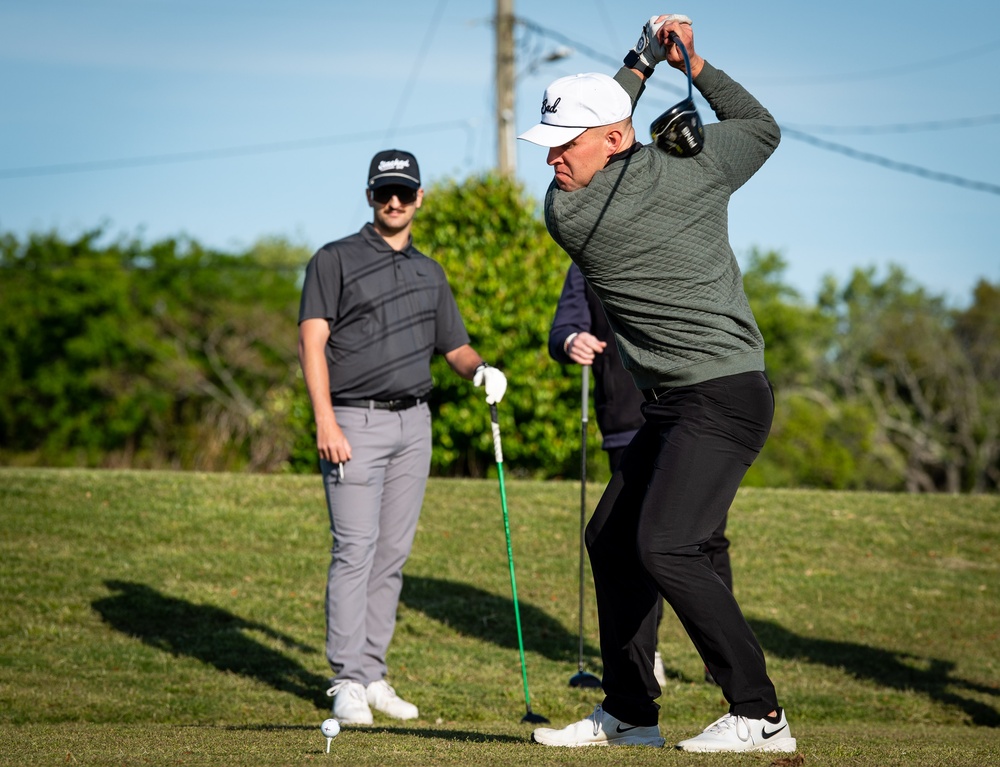 USS John C. Stennis (CVN 74) Sailors Participate In Golf Tournament