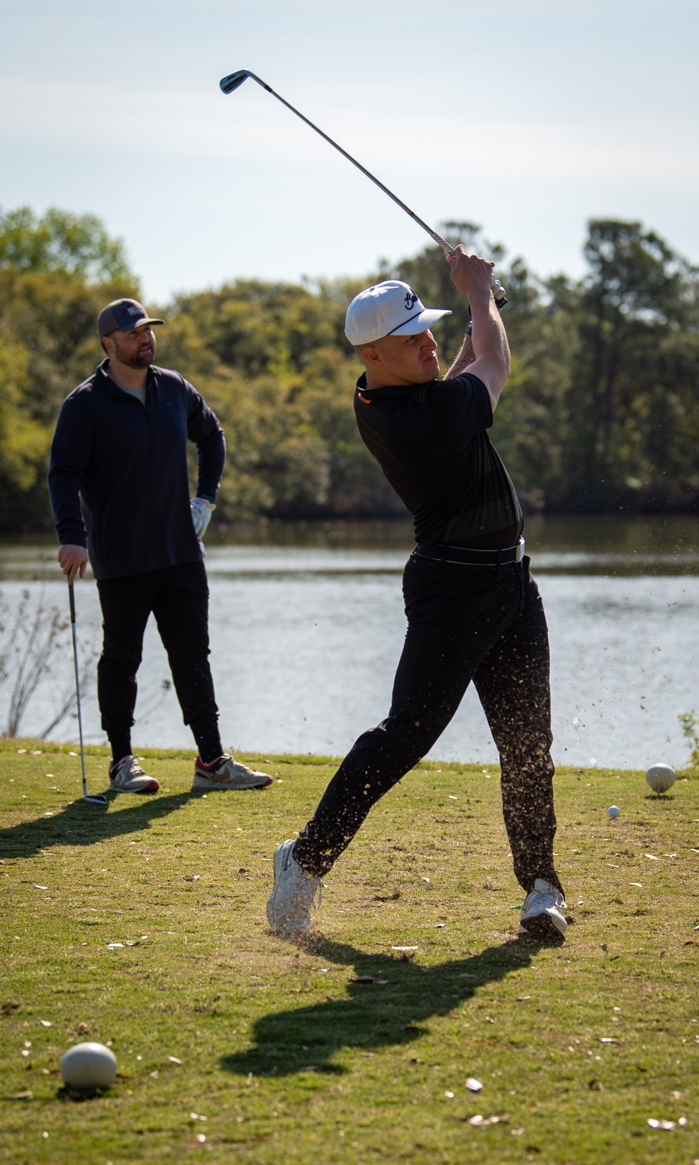 USS John C. Stennis (CVN 74) Sailors Participate In Golf Tournament