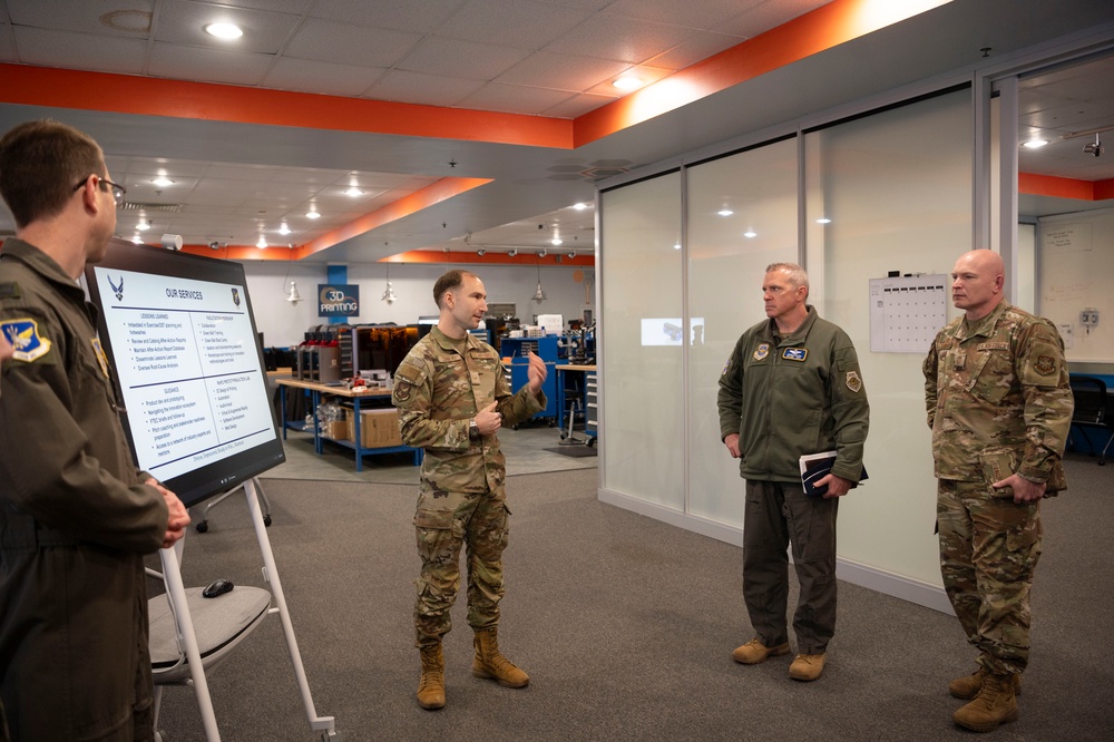 ‘Can Do’ Wing hosts 18th Air Force command team