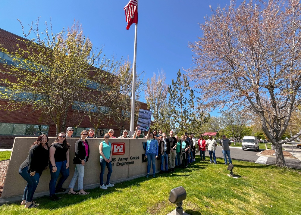 Steps of Solidarity: USACE Shows Support for Survivors