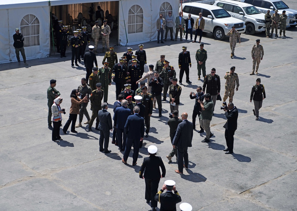 USS Mount Whitney Hosts Benghazi Reception between Sixth Fleet and Libya