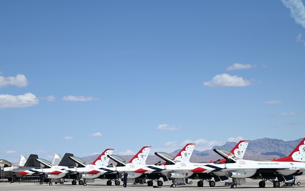Aviation Nation Air Show 2025 Kicks Off at Nellis Air Force Base