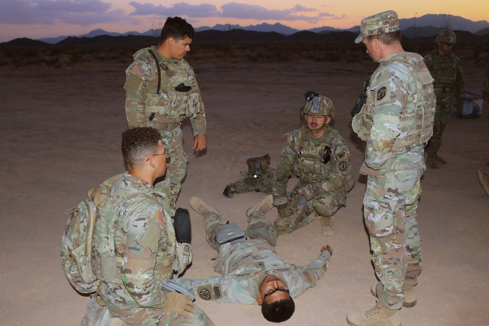 759th Military Police Battalion conducts tactical combat casualty care training at southern border