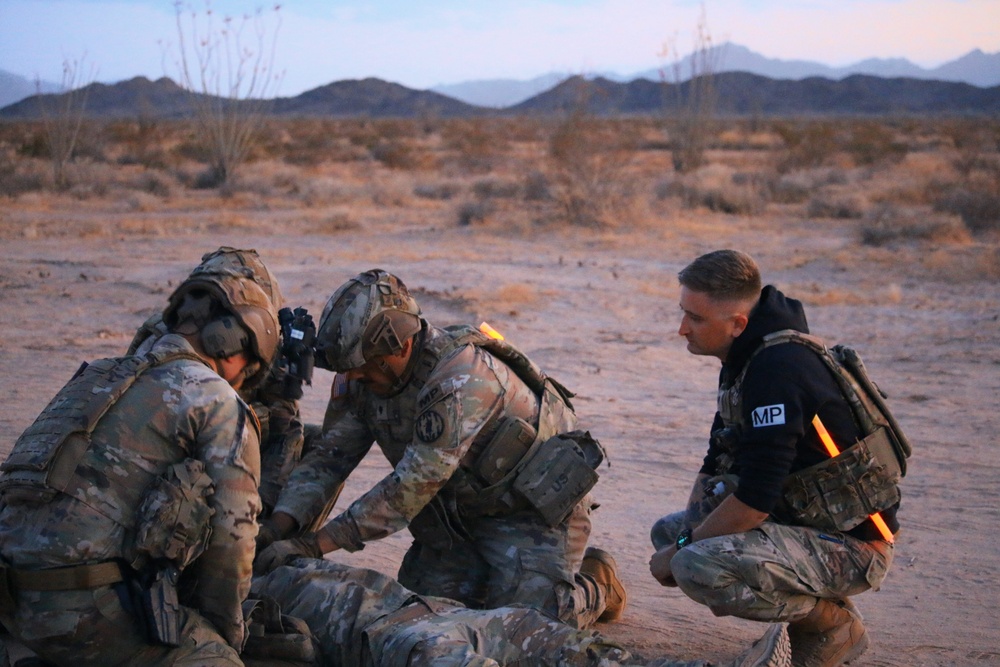 759th Military Police Battalion conducts tactical combat casualty care training at southern border