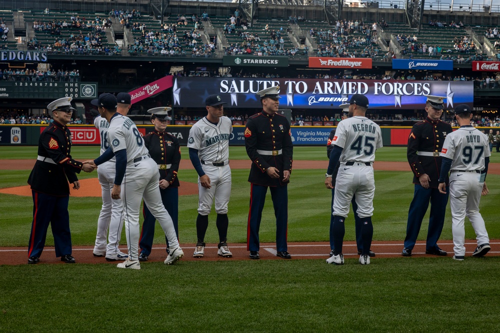 Seattle Mariners Salute to Armed Forces Night 2025